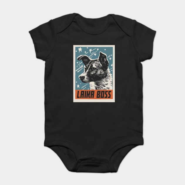 Laika Boss Baby Bodysuit by dumbshirts